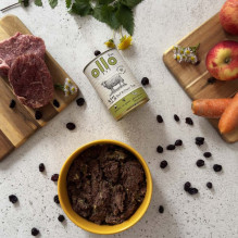 OLLO Pure Beef and Green tripe - wet dog food - 400g OLLO Pure Beef and Green tripe - wet dog food - 400g