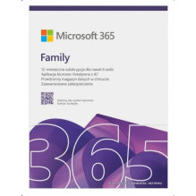 „Microsoft 365 Family“ (6 vartotojai, 12 mėnesių) (EP2-32382)