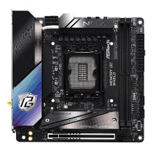 ASRock Phantom Gaming Z890I Nova WiFi Intel Z890 LGA 1851 (Socket V1) mini ITX pagrindinė plokštė ASRock Phantom Gaming Z890I Nova WiFi Intel Z890 LGA 1851 (Socket V1) mini ITX pagrindinė plokštė
