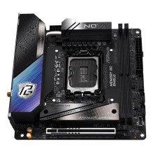 ASRock Phantom Gaming Z890I Nova WiFi Intel Z890 LGA 1851 (Socket V1) mini ITX pagrindinė plokštė ASRock Phantom Gaming Z890I Nova WiFi Intel Z890 LGA 1851 (Socket V1) mini ITX pagrindinė plokštė