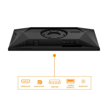 AOC G4 25G4SXU kompiuterio monitorius 62,2 cm (24,5 colio) 1920 x 1080 pikselių „Full HD“ LED juoda, pilka