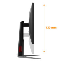 AOC 27G4HA kompiuterio monitorius 68,6 cm (27") 1920 x 1080 pikselių „Full HD“ LED juoda, raudona