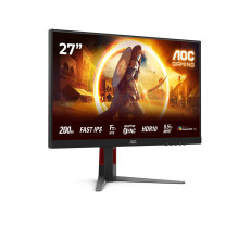 AOC 27G4HA kompiuterio monitorius 68,6 cm (27") 1920 x 1080 pikselių „Full HD“ LED juoda, raudona