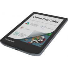 „Pocketbook Verse Pro Color 634“ 6 colių E-Ink Kaleido 3 16 GB tamsiai mėlyna „Pocketbook Verse Pro Color 634“ 6 colių E-Ink Kaleido 3 16 GB tamsiai mėlyna