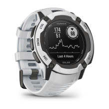 „Garmin Instinct 2X Solar“ 2,79 cm (1,1 colio) MIP 50 mm Skaitmeninis 176 x 176 pikselių Jutiklinis ekranas Baltas GPS (