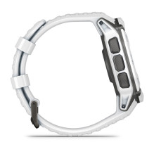 „Garmin Instinct 2X Solar“ 2,79 cm (1,1 colio) MIP 50 mm Skaitmeninis 176 x 176 pikselių Jutiklinis ekranas Baltas GPS (