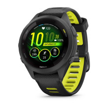 „Garmin Forerunner 265S“ 2,79 cm (1,1 colio) AMOLED 42 mm Skaitmeninis 360 x 360 pikselių Jutiklinis ekranas Juoda, pilk