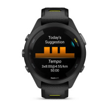 „Garmin Forerunner 265S“ 2,79 cm (1,1 colio) AMOLED 42 mm Skaitmeninis 360 x 360 pikselių Jutiklinis ekranas Juoda, pilk