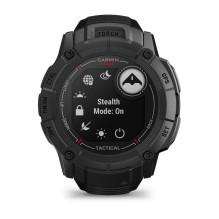 Garmin Instinct 2X Solar Tactical Edition 2.79 cm (1.1") MIP 50 mm Digital 176 x 176 pixels Touchscreen Black GPS (