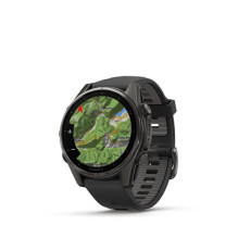 Garmin fenix 8 3.3 cm (1.3") AMOLED 43 mm Digital 416 x 416 pixels Touchscreen Black Wi-Fi GPS (satellite)