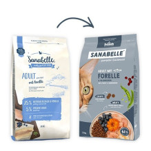 BOSCH Sanabelle Life Adult Trout with blueberries - dry cat food - 8kg BOSCH Sanabelle Life Adult Trout with blueberries - dry cat food - 8kg