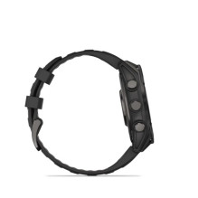 Garmin fenix 8 3.56 cm (1.4") AMOLED 47 mm Digital 454 x 454 pixels Touchscreen Black Wi-Fi GPS (satellite)