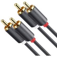 Ugreen 10518 2RCA (Cinch) to 2RCA (Cinch) 2m Black Ugreen 10518 2RCA (Cinch) to 2RCA (Cinch) 2m Black