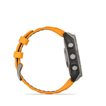 „Garmin fenix 8“ 3,56 cm (1,4 colio) AMOLED 47 mm Skaitmeninis 454 x 454 pikselių Jutiklinis ekranas Grafito spalvos „Wi