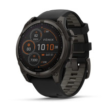 Garmin fenix 8 3.3 cm (1.3") 47 mm Digital 260 x 260 pixels Touchscreen Titanium Wi-Fi GPS (satellite)
