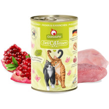 GRANATAPET DeliCATessen - šlapias kačių ėdalas fazanams ir kankorėžiams - 400 g GRANATAPET DeliCATessen - šlapias kačių ėdalas fazanams ir kankorėžiams - 400 g