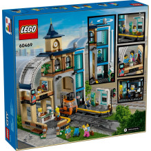 LEGO CITY 60469 Centrinė traukinių stotis