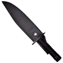 „Cinema Classic Rambo I“ didelis peilis su odinėmis makštimis CC-H1 360 mm juodas „Cinema Classic Rambo I“ didelis peilis su odinėmis makštimis CC-H1 360 mm juodas