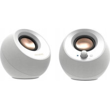 „Creative Pebble V3 2.0“ „Bluetooth“ ausinės, baltos „Creative Pebble V3 2.0“ „Bluetooth“ ausinės, baltos