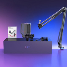 „Fifine AmpliGame A6T“ RGB balta