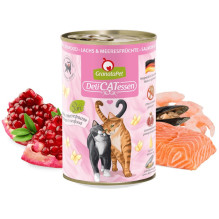 GRANATAPET DeliCATessen lašiša ir jūros gėrybės - šlapias kačių ėdalas - 400 g GRANATAPET DeliCATessen lašiša ir jūros gėrybės - šlapias kačių ėdalas - 400 g