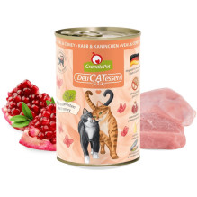 GRANATAPET DeliCATessen - šlapias kačių ėdalas su veršiena ir kankorėžiu - 400 g GRANATAPET DeliCATessen - šlapias kačių ėdalas su veršiena ir kankorėžiu - 400 g