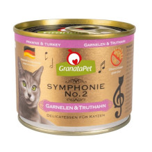 GRANATAPET Symphonie No.2 Prawns and turkey - wet cat food - 200g GRANATAPET Symphonie No.2 Prawns and turkey - wet cat food - 200g