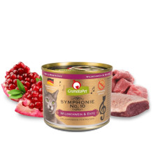 GRANATAPET Symphonie No.10 Šernų ir ančių šlapias kačių ėdalas - 200 g GRANATAPET Symphonie No.10 Šernų ir ančių šlapias kačių ėdalas - 200 g