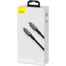 Baseus Tungsten Gold Type-C to Type-C 100W, 1m Black