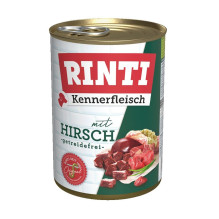 RINTI Kennerfleisch Deer - wet dog food - 400g