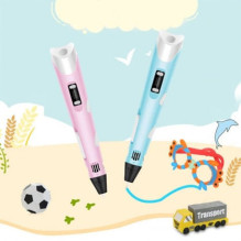 Fusion Accessories 3D printing pen for creating figures from PLA / ABS Blue FUS3DPENBL