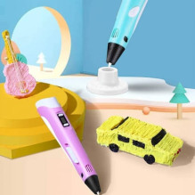 Fusion Accessories 3D printing pen for creating figures from PLA / ABS Pink FUS3DPENPI Fusion Accessories 3D printing pen for creating figures from PLA / ABS Pink FUS3DPENPI