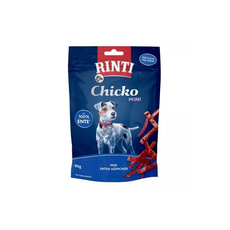 RINTI Chicko Mini Duck - šunų skanėstas - 80 g