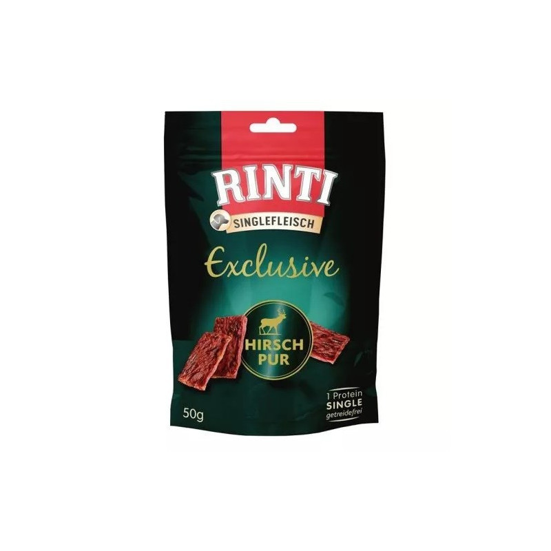 RINTI Singlefleisch Exclusive Deer - šunų skanėstas - 50g