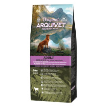 ARQUIVET Original sausas šunų ėdalas suaugusiems su ėriena ir ryžiais, 12 kg
