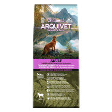 ARQUIVET Original sausas šunų ėdalas suaugusiems su ėriena ir ryžiais, 12 kg
