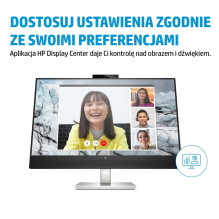 HP E serijos E27m G4 QHD USB-C konferencijų monitorius
