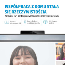 HP E serijos E27m G4 QHD USB-C konferencijų monitorius