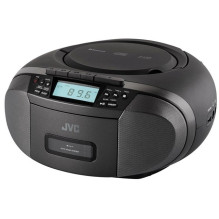 JVC RC-E444B radijo grotuvas Juodas