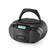 JVC RC-E444B radijo grotuvas Juodas
