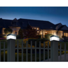 GreenBlue GB128 LED Fence Post Solar Lamp 100*100 with Dusk Sensor GreenBlue GB128 LED Fence Post Solar Lamp 100*100 with Dusk Sensor