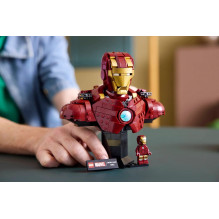 LEGO MARVEL 76327 Geležinio žmogaus MK4 biustas
