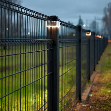 GreenBlue GB128 LED Fence Post Solar Lamp 100*100 with Dusk Sensor GreenBlue GB128 LED Fence Post Solar Lamp 100*100 with Dusk Sensor