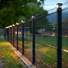 GreenBlue GB128 LED Fence Post Solar Lamp 100*100 with Dusk Sensor GreenBlue GB128 LED Fence Post Solar Lamp 100*100 with Dusk Sensor