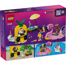 LEGO FRIENDS 42658 Vienaragio ir flamingo baseino vakarėlis LEGO FRIENDS 42658 Vienaragio ir flamingo baseino vakarėlis