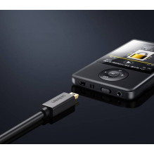 Ugreen USB kabelis - mini USB 480 Mbps 2m US132 (juodas)