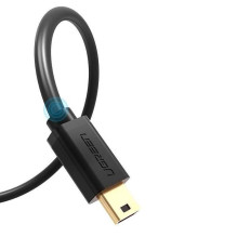 Ugreen USB kabelis - mini USB 480 Mbps 2m US132 (juodas)