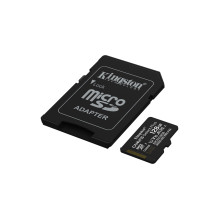 Kingston Technology 128GB microSDXC Canvas Select Plus Gen3 150MB / s A1 Card + Adapter