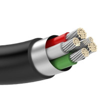Ugreen USB cable - mini USB 480 Mbps 3 m US132 (black) Ugreen USB cable - mini USB 480 Mbps 3 m US132 (black)
