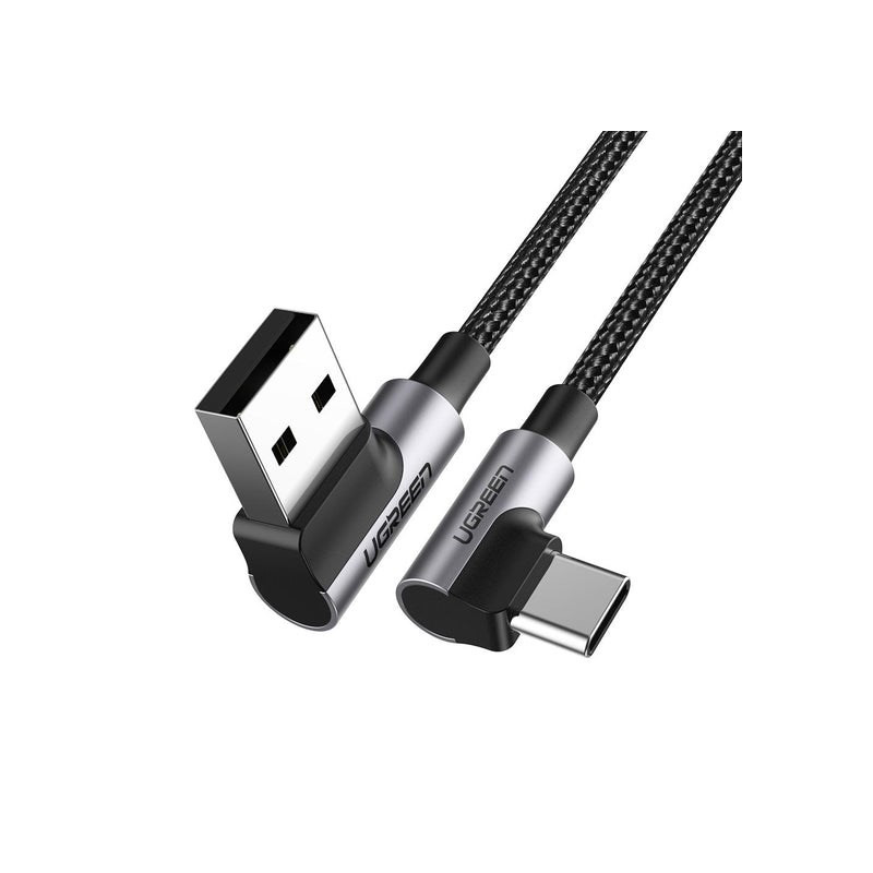 Ugreen 20856 USB kabelis USB 2.0 USB A USB C Juodas, Sidabras